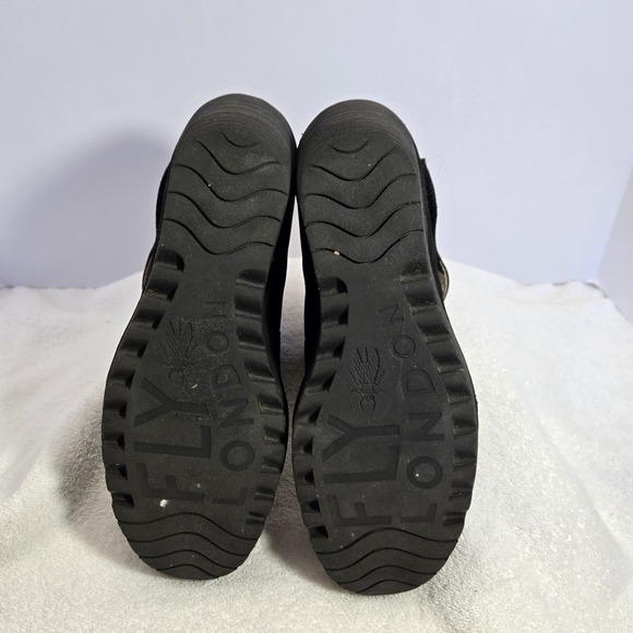 Fly London Womens Size 41 Shoes Yasi Mary Jane Pump Wedge Heel Platform US 10.5 - Picture 11 of 16